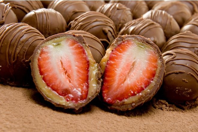 Bombom Proteico Recheado