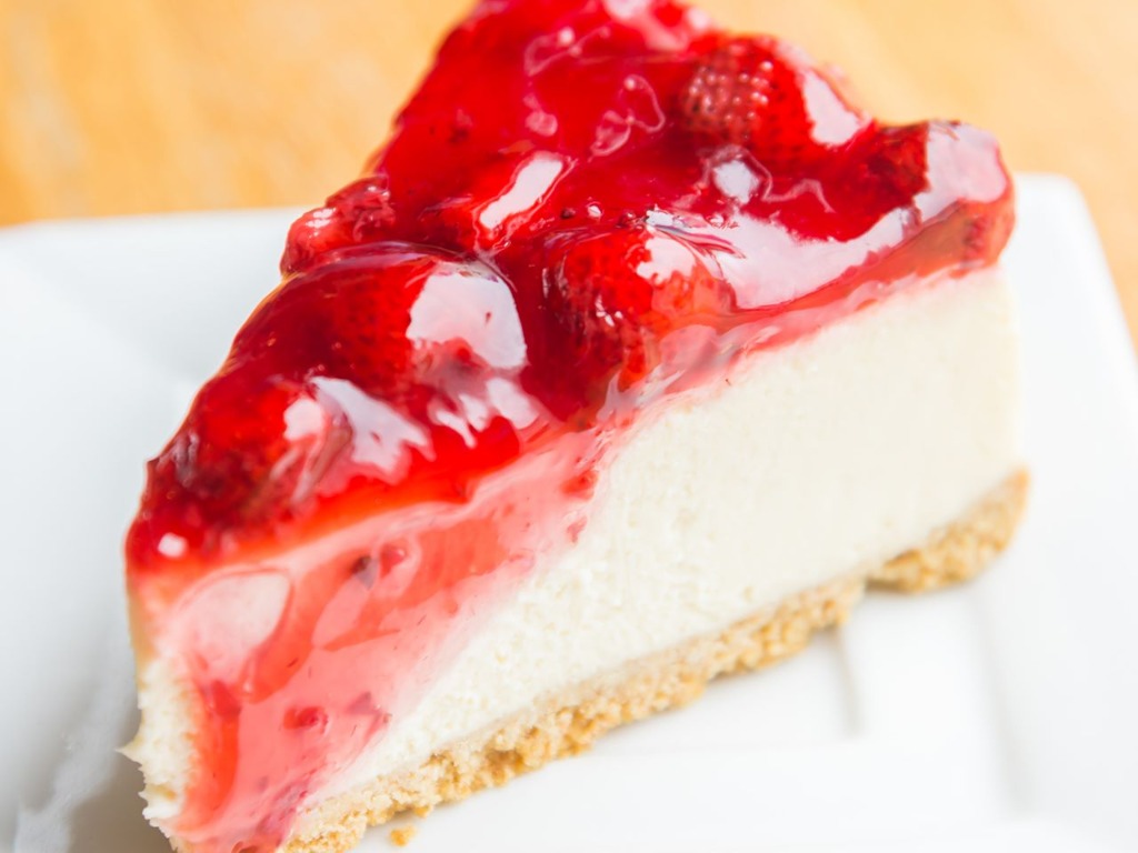 Cheesecake Fit de Morango