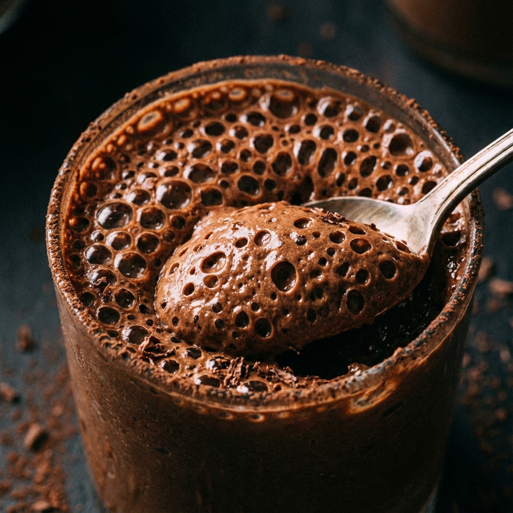 Mousse de Chocolate Aerado